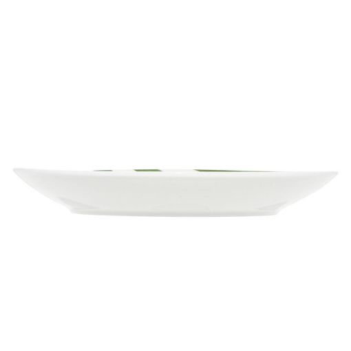 Εικόνα της Πιάτο Ρηχό Estia Ligne Πορσελάνινο 20cm White/Green 07-38878