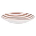 Εικόνα της Πιάτο Ρηχό Estia Ligne Πορσελάνινο 20cm White/Pink 07-38939
