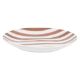 Εικόνα της Πιάτο Ρηχό Estia Ligne Πορσελάνινο 20cm White/Pink 07-38939