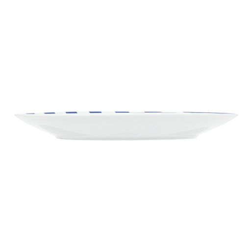 Εικόνα της Πιάτο Ρηχό Estia Ligne Πορσελάνινο 27cm White/Blue 07-38885