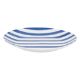 Εικόνα της Πιάτο Ρηχό Estia Ligne Πορσελάνινο 27cm White/Blue 07-38885