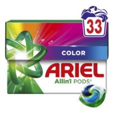 Εικόνα της Κάψουλες Πλυντηρίου Ρούχων Ariel All-in-1 Pods Color 33τμχ