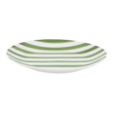 Εικόνα της Πιάτο Ρηχό Estia Ligne Πορσελάνινο 27cm White/Green 07-38854
