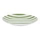 Εικόνα της Πιάτο Ρηχό Estia Ligne Πορσελάνινο 27cm White/Green 07-38854
