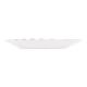 Εικόνα της Πιάτο Ρηχό Estia Ligne Πορσελάνινο 27cm White/Pink 07-38915