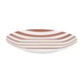Εικόνα της Πιάτο Ρηχό Estia Ligne Πορσελάνινο 27cm White/Pink 07-38915