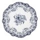 Εικόνα της Πιάτο Ρηχό Estia Reverie Πορσελάνινο 19cm White/Blue 07-38816