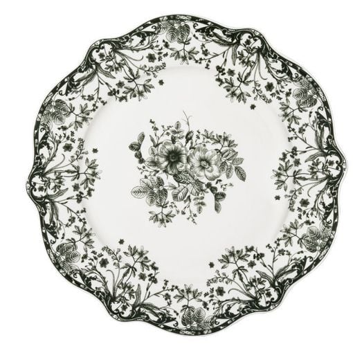 Εικόνα της Πιάτο Ρηχό Estia Reverie Πορσελάνινο 19cm White/Green 07-38731