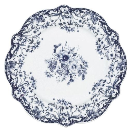 Εικόνα της Πιάτο Ρηχό Estia Reverie Πορσελάνινο 27cm White/Blue 07-38793