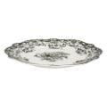 Εικόνα της Πιάτο Ρηχό Estia Reverie Πορσελάνινο 27cm White/Green 07-38717