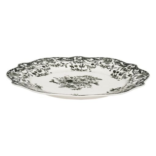 Εικόνα της Πιάτο Ρηχό Estia Reverie Πορσελάνινο 27cm White/Green 07-38717