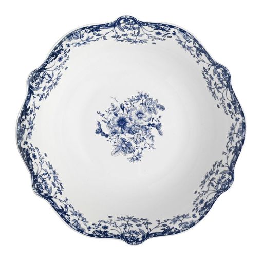 Εικόνα της Σαλατιέρα Estia Reverie Πορσελάνινη 23cm White/Blue 07-38847