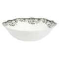 Εικόνα της Σαλατιέρα Estia Reverie Πορσελάνινη 23cm White/Green 07-38762