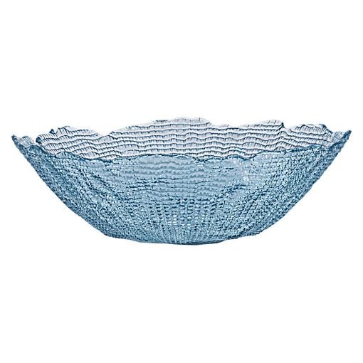 Εικόνα της Σαλατιέρα Estia Roche Γυάλινη 27.5cm Blue 07-39486