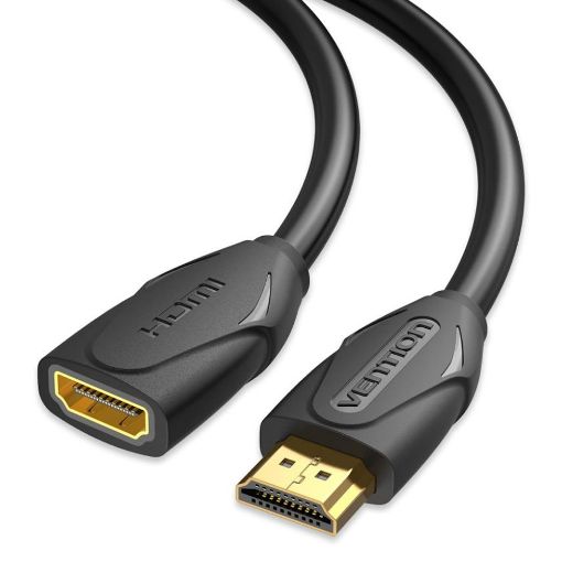 Εικόνα της Καλώδιο Επέκτασης Vention HDMI Male to HDMI Female 2m Black VAA-B06-B200