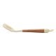 Εικόνα της Σπάτουλα Τρυπητή Estia Allure Σιλικόνης 34cm Ivory με Ξύλινη Λαβή 01-37185