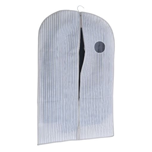 Εικόνα της Θήκη Αποθήκευσης Estia Homely για Παλτό Non Woven Υφασμάτινη 65x100cm Ivory 03-23973