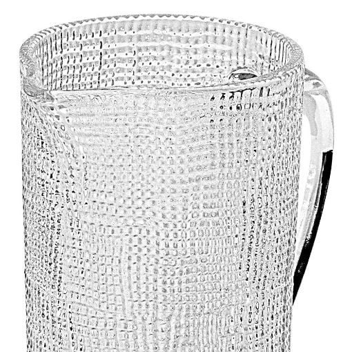 Εικόνα της Κανάτα Estia Roche Γυάλινη 1100ml Διάφανη 07-39325