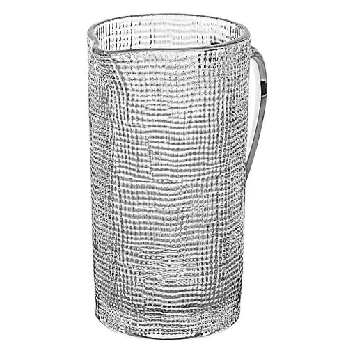 Εικόνα της Κανάτα Estia Roche Γυάλινη 1100ml Διάφανη 07-39325
