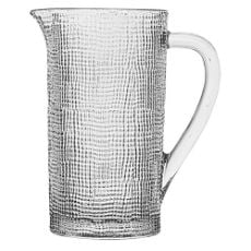 Εικόνα της Κανάτα Estia Roche Γυάλινη 1100ml Διάφανη 07-39325