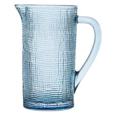 Εικόνα της Κανάτα Estia Roche Γυάλινη 1100ml Μπλε 07-39424