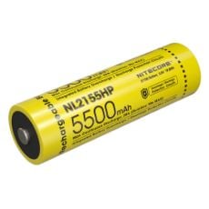 Εικόνα της Επαναφορτιζόμενη Μπαταρία Nitecore 21700 Li-ion 5500mAh 3.6V NL2155HP
