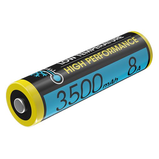 Εικόνα της Επαναφορτιζόμενη Μπαταρία Nitecore 18650 Li-ion 3500mAh 3.6V NL1835LTHP