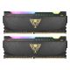 Εικόνα της Ram Patriot Memory Viper Steel RGB (2x 32GB) DDR4 3600MHz UDIMM CL18 Grey PVSR464G360C8K