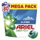 Εικόνα της Κάψουλες Πλυντηρίου Ρούχων Ariel All-in-1 Pods Alpine 80τμχ