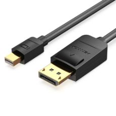 Εικόνα της Καλώδιο Vention DisplayPort to HDMI 4K 30Hz 1.5m Black HAGBG