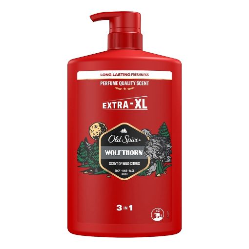Εικόνα της Αφρόλουτρο & Σαμπουάν Old Spice Wolfthorn - Super Mario Galaxy Movie Special Edition 3in1 1000ml