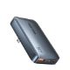 Εικόνα της Φορτιστής Vention GaN 2x USB-C & USB-A 65W/18W Gray FCBH0