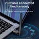 Εικόνα της WiFi/Bluetooth USB Adapter Vention Dual Band AC650 Black KDUB0