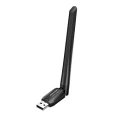 Εικόνα της WiFi/Bluetooth USB Adapter Vention Dual Band AC650 Black KDUB0