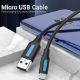 Εικόνα της Καλώδιο Vention USB-A Male to Micro USB Male 0.25m Black COLBC
