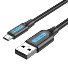 Εικόνα της Καλώδιο Vention USB-A Male to Micro USB Male 0.25m Black COLBC