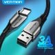 Εικόνα της Καλώδιο Vention USB-A Male to USB-C Male 3m Black COKBI