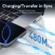 Εικόνα της Καλώδιο Vention USB-A Male to USB-C Male 60W 1m Black CTNBF