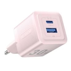 Εικόνα της Φορτιστής Vention GaN USB-C & USB-A 30W Pink FEQP0-EU