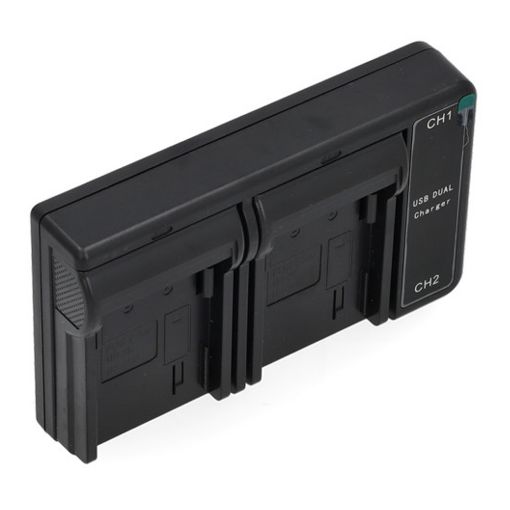 Εικόνα της Φορτιστής Μπαταριών WS Xtreme Power με USB-C για Canon NB-2L / NB-2LH 2 Θέσεων 582A002 8.4V 0.7A