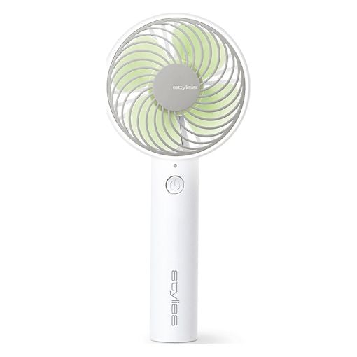 Εικόνα της Ανεμιστήρας Χειρός Stylies Lacerta White/Green COP001227