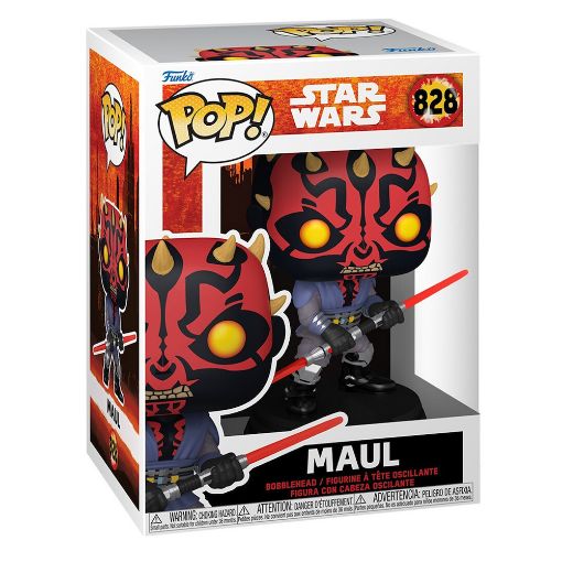Εικόνα της Funko Pop! Movies: Star Wars - Darth Maul #828