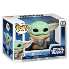 Εικόνα της Funko Pop! TV: Star Wars - Grogu with Mudhorn Chest Armor #819
