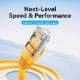 Εικόνα της Καλώδιο Δικτύου Vention S/FTP Round Cat.6A 8m Yellow VPC6SSTP-Y800