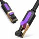 Εικόνα της Καλώδιο Δικτύου Vention S/FTP Round Cat.7 0.5m Black ICDBD