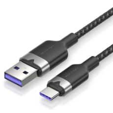 Εικόνα της Καλώδιο Vention USB-A Male to USB-C Male 1.5m Black CWBBG