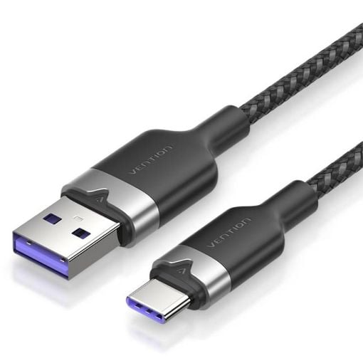 Εικόνα της Καλώδιο Vention USB-A Male to USB-C Male 1.5m Gray CWBHG