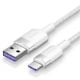 Εικόνα της Καλώδιο Vention USB-A Male to USB-C Male 1.5m White CWBWG