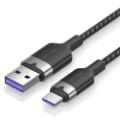 Εικόνα της Καλώδιο Vention USB-A Male to USB-C Male 6A 1m Gray CWBHF