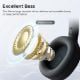 Εικόνα της Headphones Tribit QuietPlus 81 Bluetooth ANC Black C81-2652N-01
